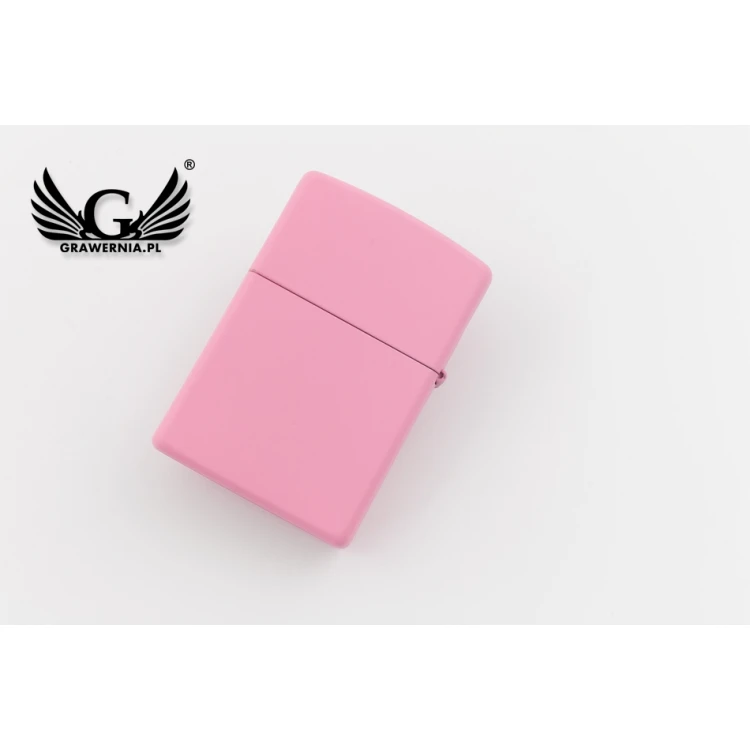 Zapalniczka ZIPPO Pink Matte Zippo Logo - ZIP005