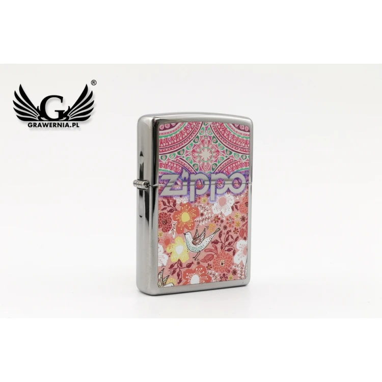 Zapalniczka ZIPPO Rosebird High Polish Chrome - ZIP044