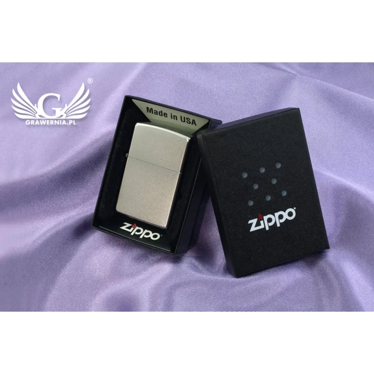 Zapalniczka Zippo Satin Chrome - ZIP024