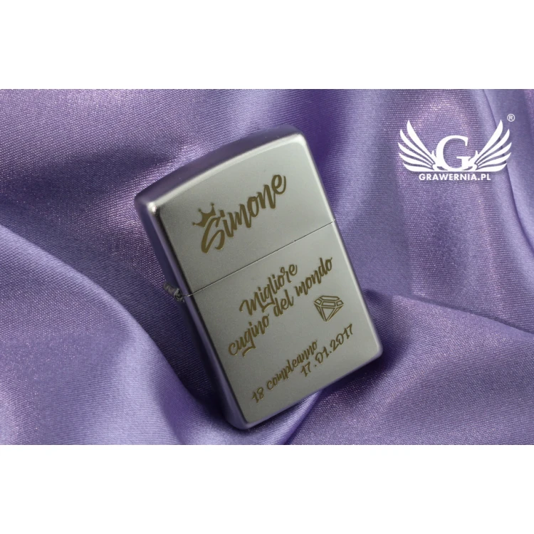 Zapalniczka Zippo Satin Chrome - ZIP024