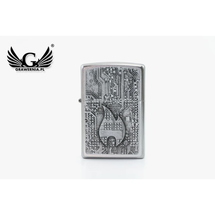Zapalniczka ZIPPO Technics Satin Chrome - ZIP049