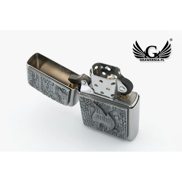 Zapalniczka ZIPPO Technics Satin Chrome - ZIP049