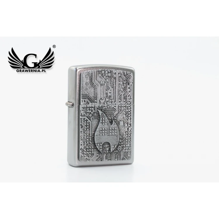 Zapalniczka ZIPPO Technics Satin Chrome - ZIP049
