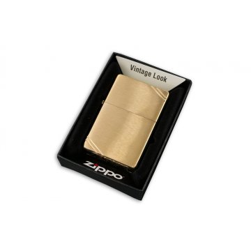 Zapalniczka ZIPPO Vintage Brushed Brass with Slashes - ZIP048