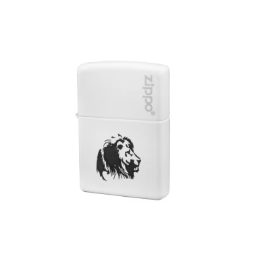 Zapalniczka ZIPPO White Matte Zippo Logo - ZIP007