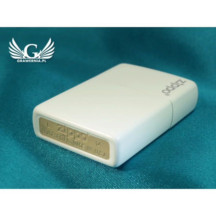 Zapalniczka ZIPPO White Matte Zippo Logo - ZIP007