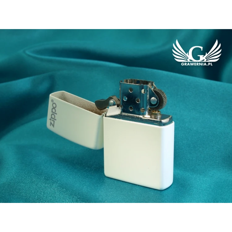 Zapalniczka ZIPPO White Matte Zippo Logo - ZIP007