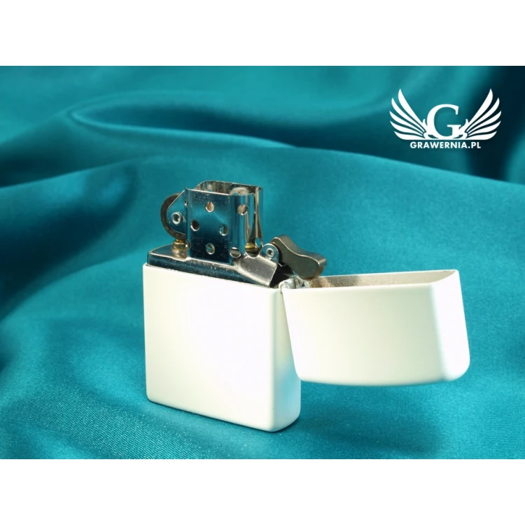 Zapalniczka ZIPPO White Matte Zippo Logo - ZIP007