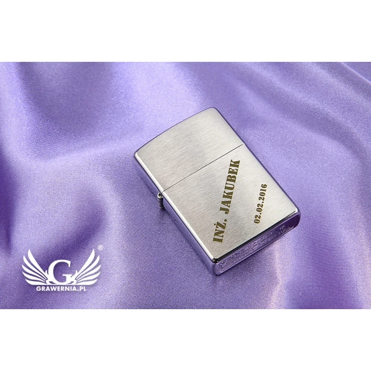 Zapalniczka ZIPPO Brushed Chrome - ZIP052