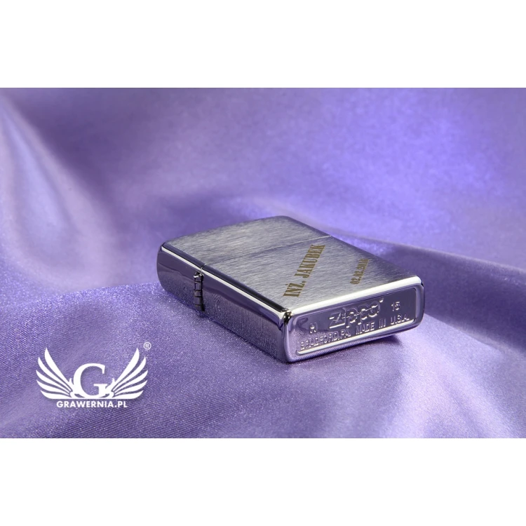 Zapalniczka ZIPPO Brushed Chrome - ZIP052