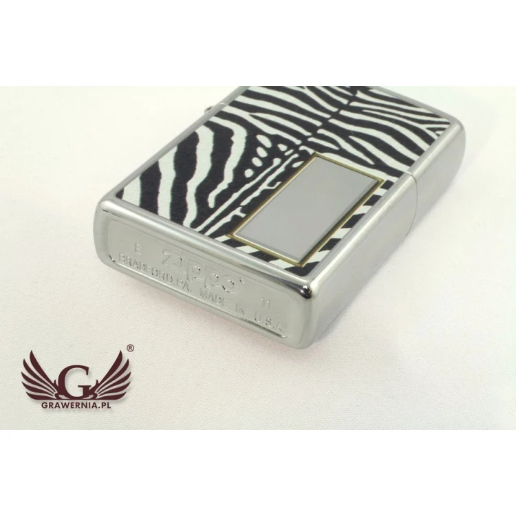 Zapalniczka Zippo Zebra High Polish Chrome - ZIP015
