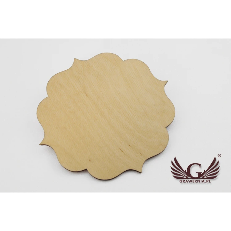 Zaproszenia ślubne z drewna - cyfrowy druk UV - ZAP002