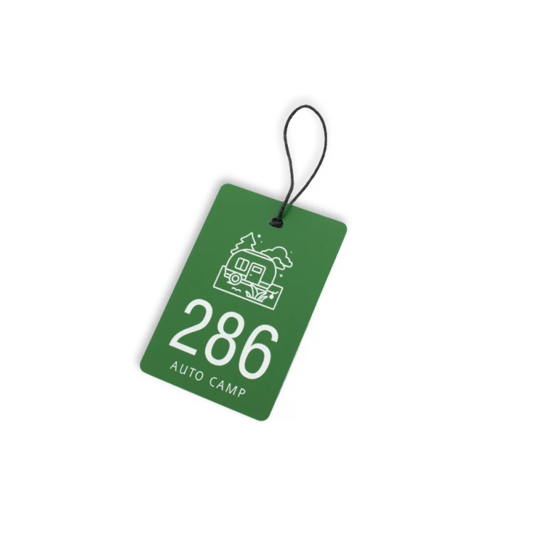 Zawieszki na kemping, pole namiotowe - wymiary: 80x120mm - CAMP2