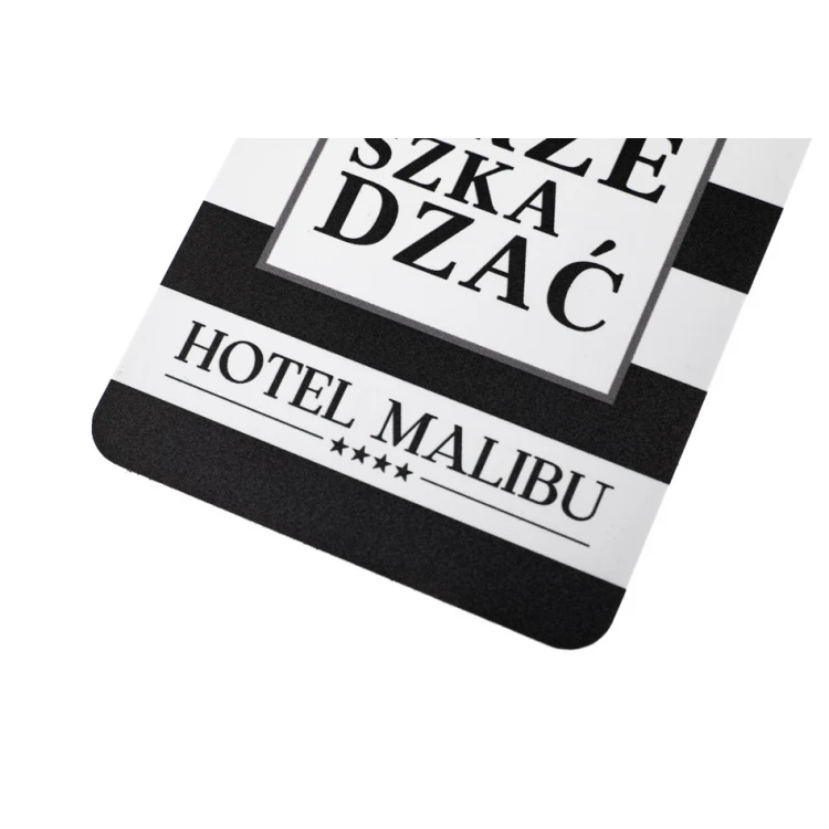 Zawieszki na klamkę hotelową - wymiary: 65x217mm - druk UV - ZAW017