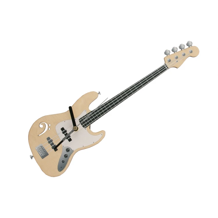 Zegar basisty - Gitara Basowa - kolorowy druk UV - ZEG010