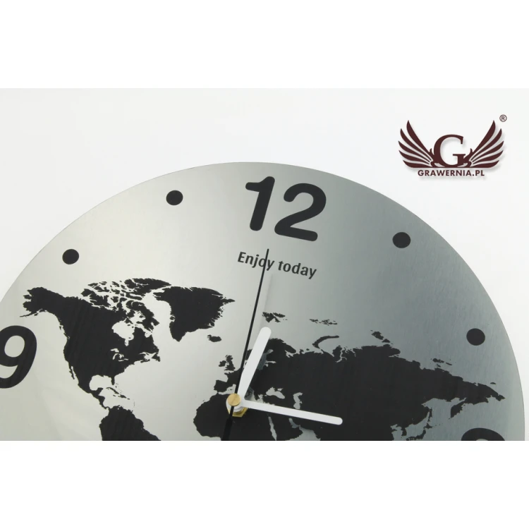 Zegar World z dowolnym grawerem - ZEG013