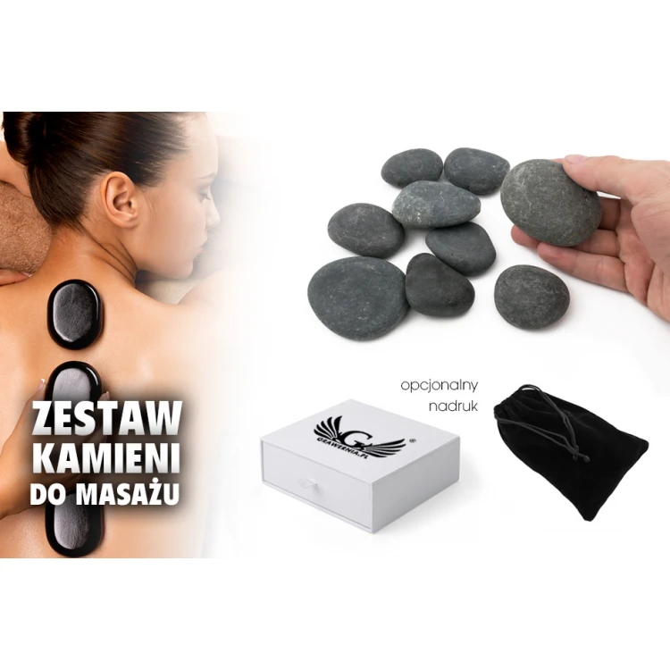 Kamienie do masażu relaksacyjnego - DEK010