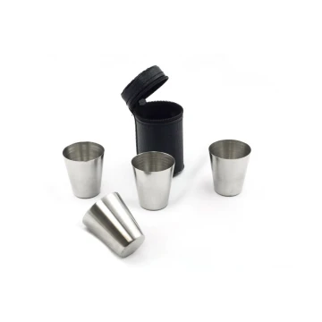 Zestaw kieliszków z grawerem Cheers 30ml x 4 sztuki
