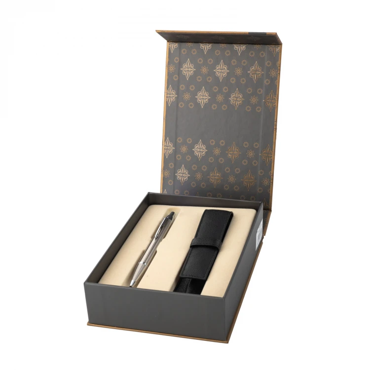 Zestaw Parker IM Brushed Metal CT - długopis z etui - PAR228