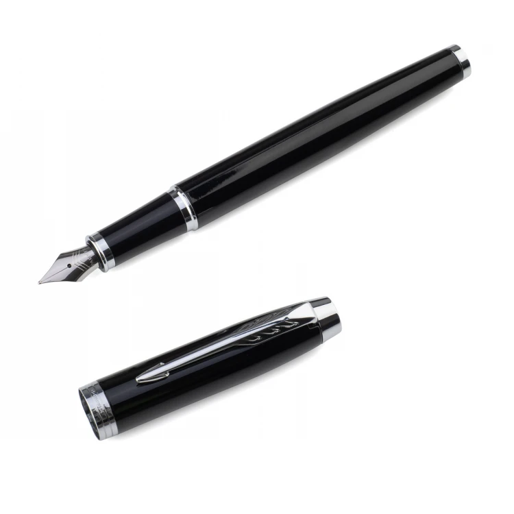 Zestaw Parker IM Core Black CT - pióro wieczne i długopis - PAR212-DUO-PRO
