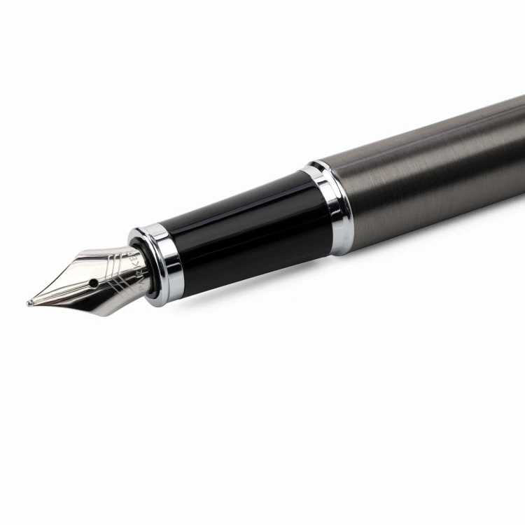 Zestaw Parker IM Core Dark Espresso CT pióro wieczne i długopis z etui - PAR195-DUO-PT