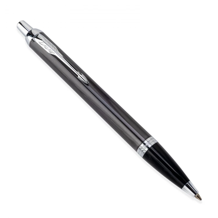 Zestaw Parker IM Core Dark Espresso CT pióro wieczne i długopis z etui - PAR195-DUO-PT
