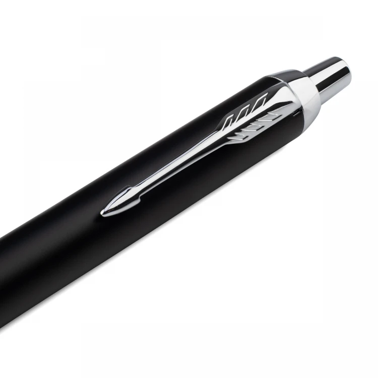 Zestaw Parker IM Essential Matte Black CT - pióro wieczne i długopis - PAR214-DUO-PRO
