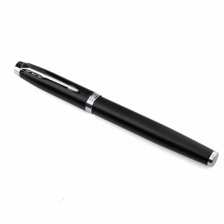 Zestaw Parker IM Essential Matte Black CT - pióro wieczne i długopis - PAR214-DUO-PRO