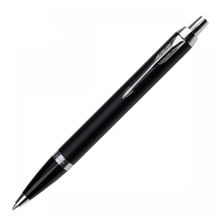 Zestaw Parker IM Essential Matte Black CT - pióro wieczne i długopis - PAR214-DUO-PRO
