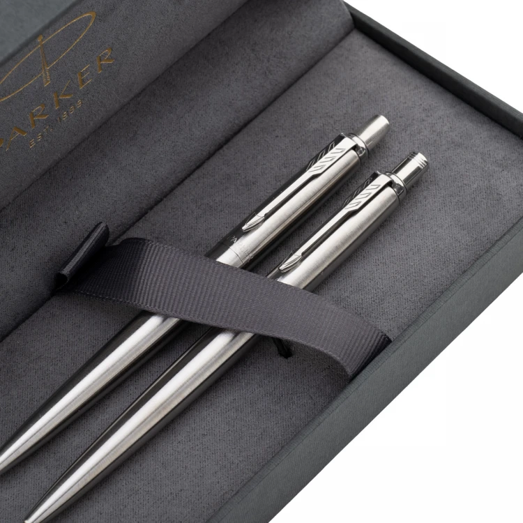 Zestaw Parker Jotter Core Stainless Steel CT - ołówek i długopis - PAR211-DUO-PRO