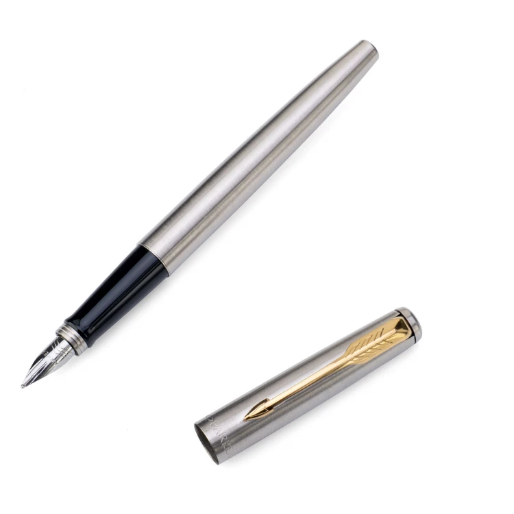 Zestaw Parker Jotter Core Stainless Steel GT - pióro wieczne i długopis - PAR234-DUO-PRO