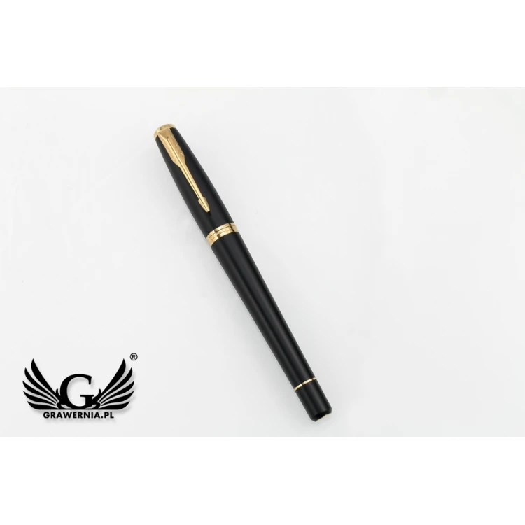Zestaw Parker URBAN Core Muted Black GT pióro wieczne i długopis z białym notesem - PAR136-DUO-PT