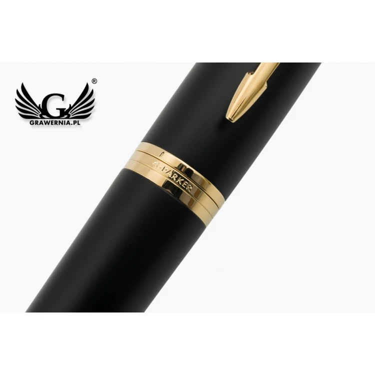 Zestaw Parker URBAN Core Muted Black GT pióro wieczne i długopis z białym notesem - PAR136-DUO-PT