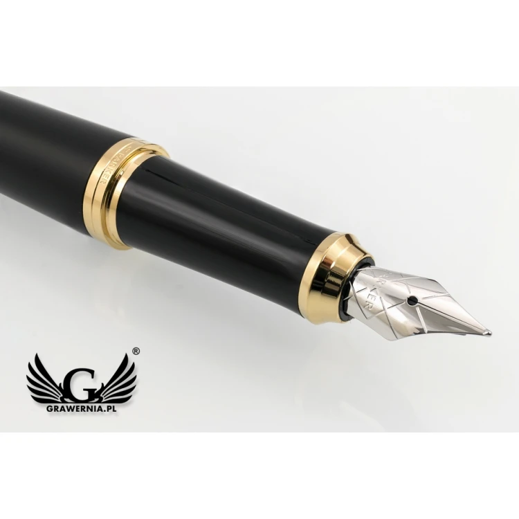 Zestaw Parker URBAN Core Muted Black GT pióro wieczne i długopis z białym notesem - PAR136-DUO-PT
