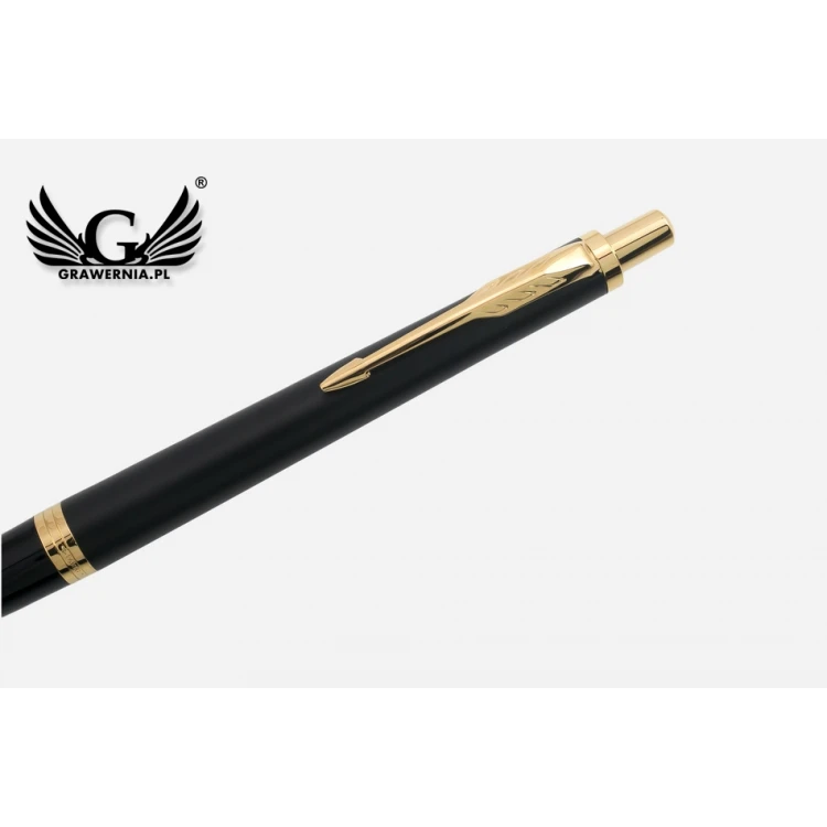 Zestaw Parker URBAN Core Muted Black GT pióro wieczne i długopis z białym notesem - PAR136-DUO-PT