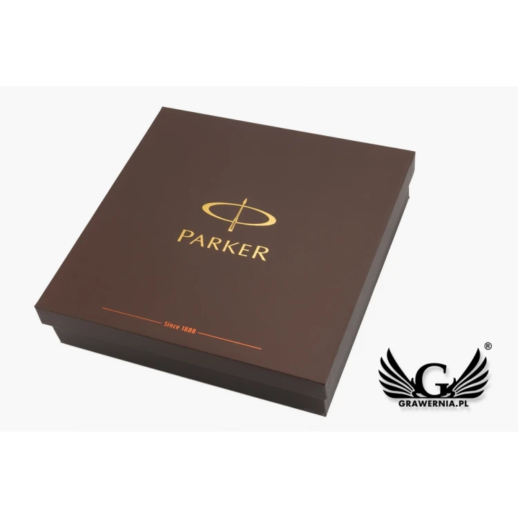 Zestaw Parker URBAN Core Muted Black GT pióro wieczne i długopis z białym notesem - PAR136-DUO-PT