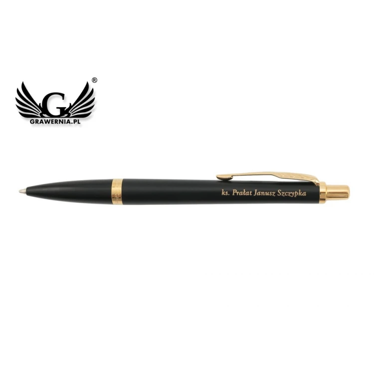 Zestaw Parker URBAN Core Muted Black GT pióro wieczne i długopis z białym notesem - PAR136-DUO-PT