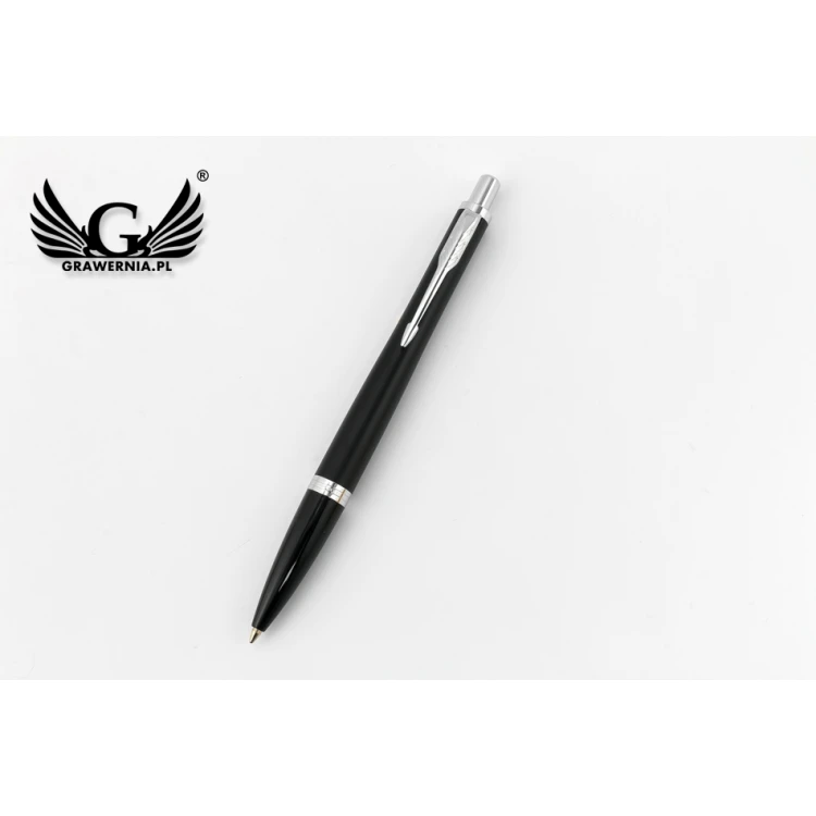 Zestaw Parker URBAN Core Muted Black CT pióro wieczne i długopis z białym notesem - PAR169-DUO-PT