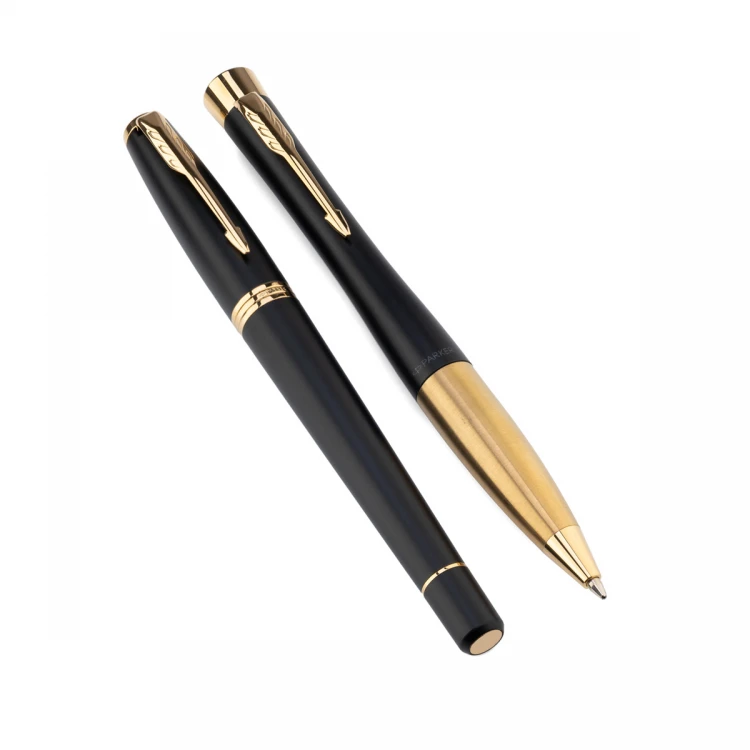 Zestaw Parker URBAN Muted Black GT pióro wieczne i długopis - PAR208-DUO-PRO