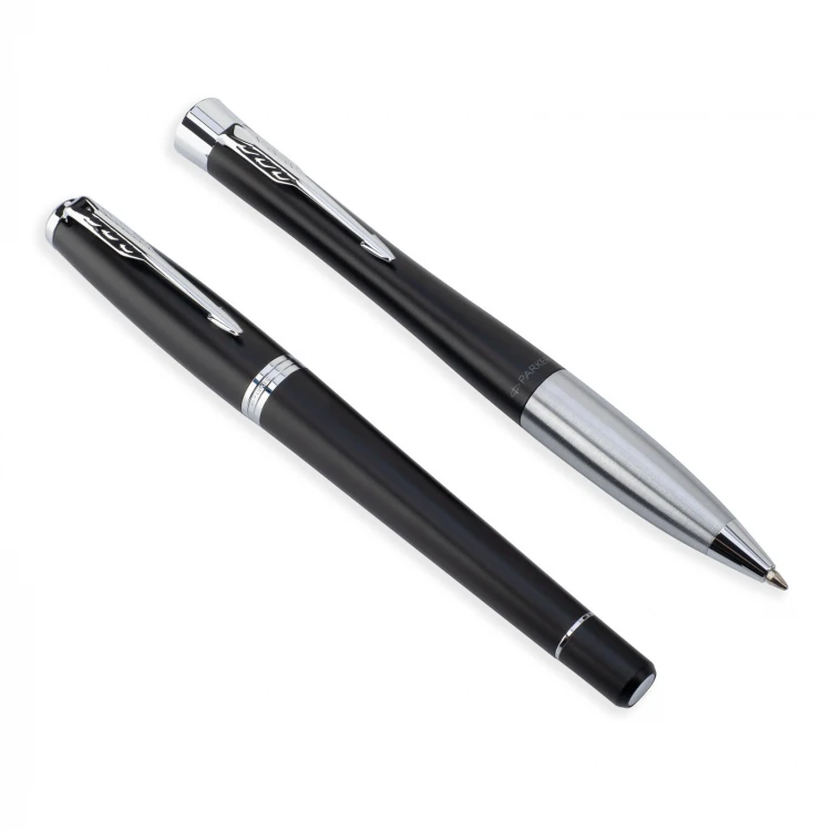 Zestaw Parker URBAN Muted Black CT pióro wieczne i długopis - PAR231-DUO-PRO