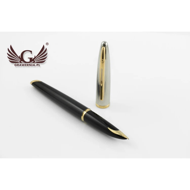 ZESTAW WATERMAN Carene Deluxe Czarny GT z etui - WAT013