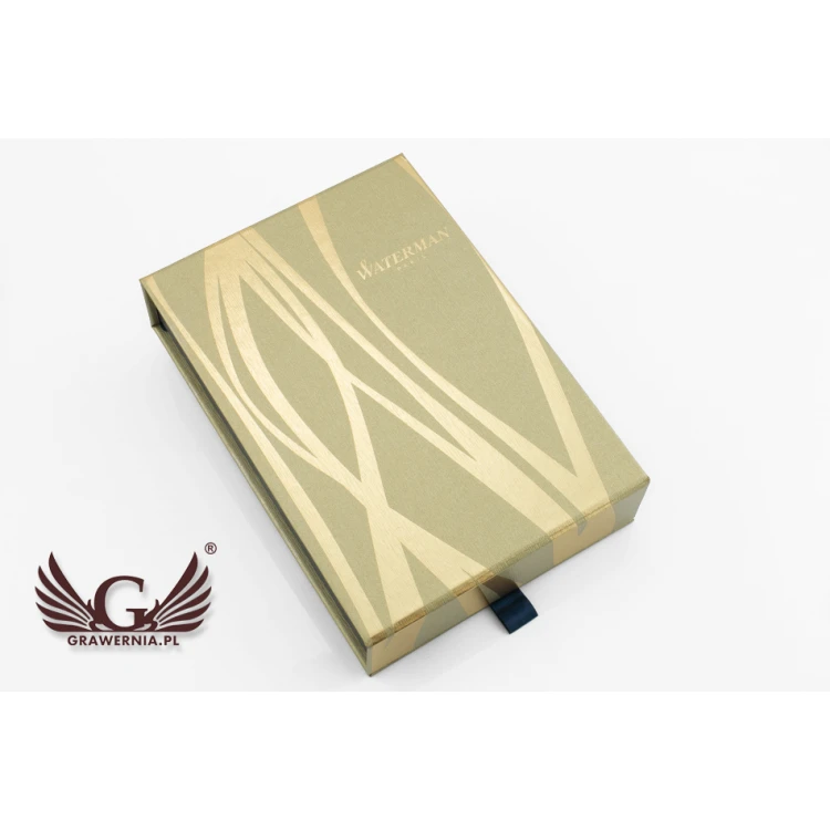 ZESTAW WATERMAN Carene Deluxe Czarny GT z etui - WAT013
