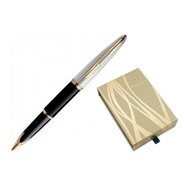 ZESTAW WATERMAN Carene Deluxe Czarny GT z etui - WAT013