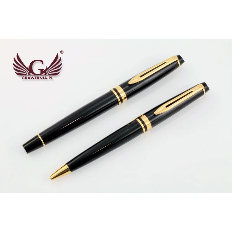 ZESTAW WATERMAN EXPERT CZARNY GT - WAT028-DUO