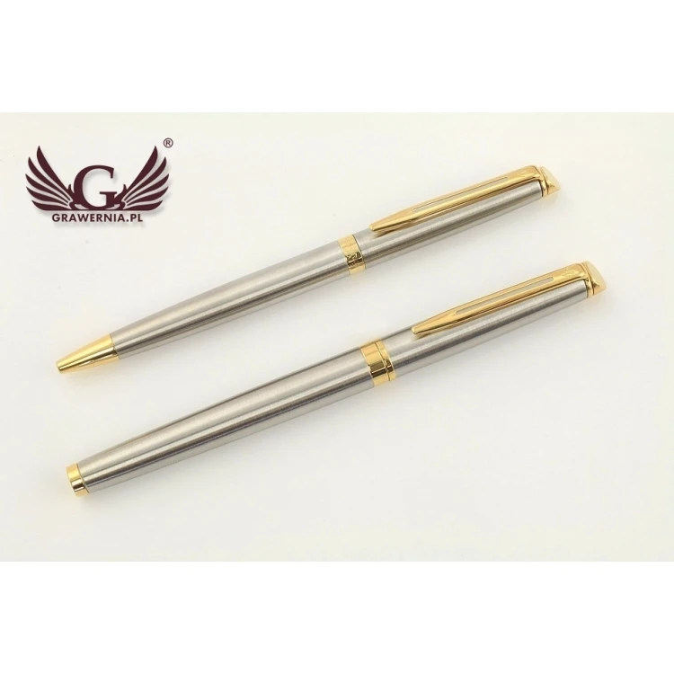 Zestaw Waterman HEMISPHERE Stalowy GT - WAT015-DUO