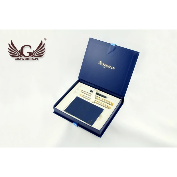 Zestaw Waterman HEMISPHERE Stalowy GT - WAT015-DUO
