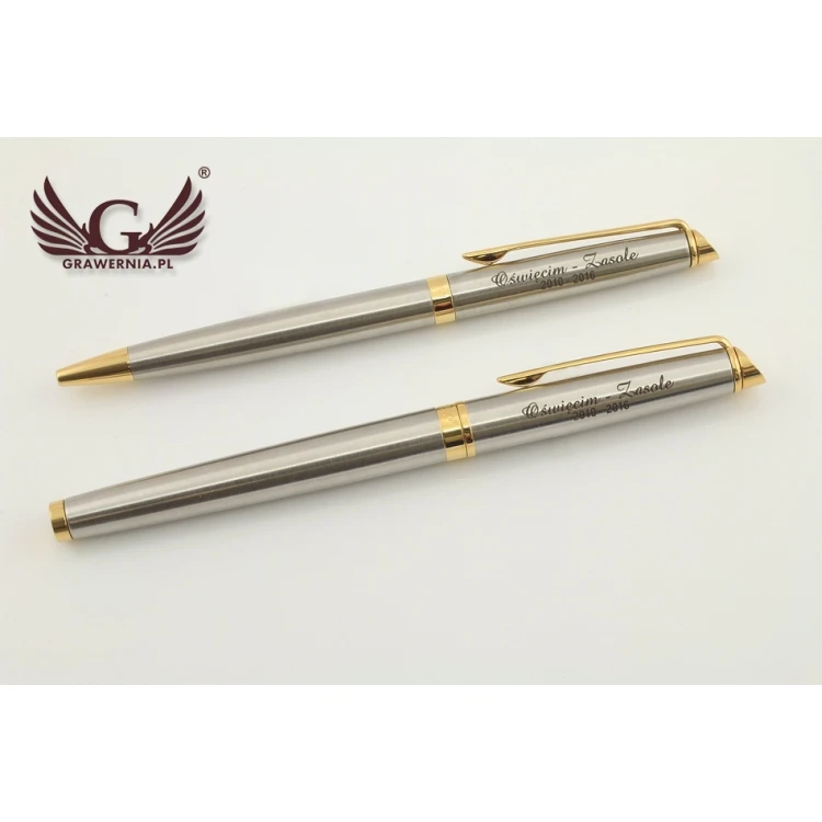 Zestaw Waterman HEMISPHERE Stalowy GT - WAT015-DUO