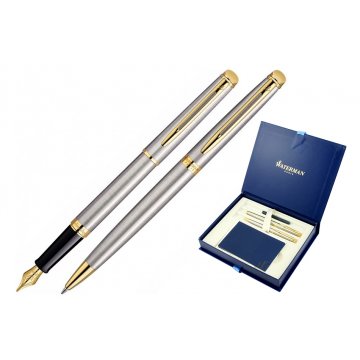 Zestaw Waterman HEMISPHERE Stalowy GT - WAT015-DUO