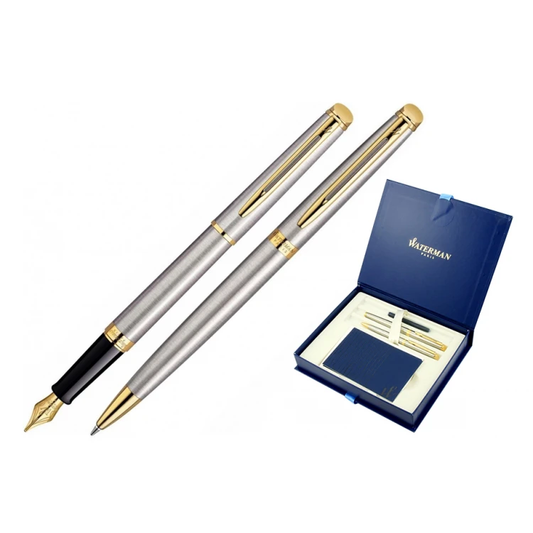 Zestaw Waterman HEMISPHERE Stalowy GT - WAT015-DUO