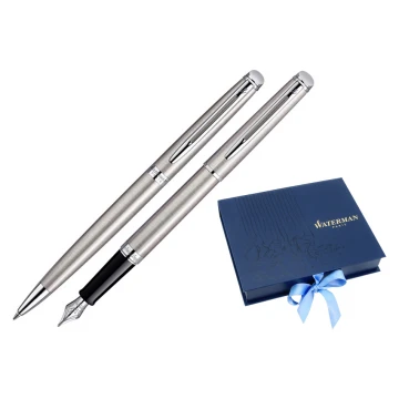 ZESTAW WATERMAN HEMISPHERE STALOWY CT - WAT014